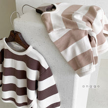 Load image into Gallery viewer, 【即納】Denmark　T　ボーダー　長袖　トップス　2022　AW 韓国　anggo　Wselect - W select  baby kids
