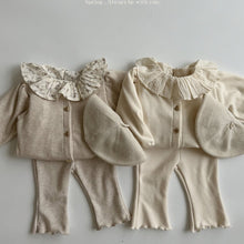 Load image into Gallery viewer, 【即納】Lovely cardigan　カーディガン　羽織　韓国子供服　花柄　Aosta　Wselect - W select  baby kids
