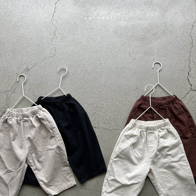 pants　ズボン　パンツ　oatmeal　韓国子供服
